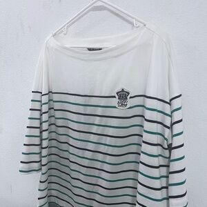 Ralph Lauren Striped Boatneck Top